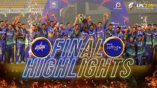 Colombo Stars vs Jaffna Kings  Final  Full Match Highlights  LPL 2022 [upl. by Refitsirhc]