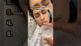 Top 5 Funniest Anesthesia Reactions part 34 🤣 shorts [upl. by Eloci753]