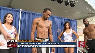 Boxers Weigh In At TN State Fair [upl. by Nevet433]