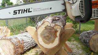 Stihl ms200T On Steriods amp Properly Attired [upl. by Bridwell]