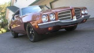 1972 Pontiac LeMans Sport  Test drive [upl. by Rotce]