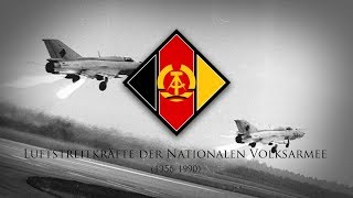 German Democratic Republic 19491990 Air Force March quotRote FliegerAviamarsch [upl. by Namra]