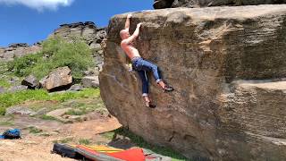 Stanage  Jerry’s Finish 6C [upl. by Rochemont584]