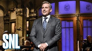 Steve Carell Returns to SNL Monologue  SNL [upl. by Calida]