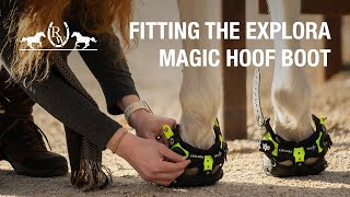 Fitting the Explora Magic Hoof Boots [upl. by Placeeda]