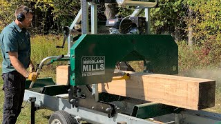 Woodland Mills HM126 Woodlander™ Sawmill  Overview 2020 [upl. by Ayisan]