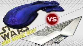 Executor Super Star Destroyer vs CSO Covenant Supercarrier 29km  Star Wars vs Halo Who Would Win [upl. by Yalcrab]