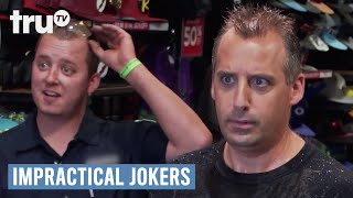 Impractical Jokers  Joes Bathroom Debacle  truTV [upl. by Katey324]