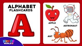 Alphabet Letters and Words for toddlers  Learning The ABC [upl. by Florentia424]