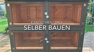 Kaninchenstall selber bauen [upl. by Desdamonna607]