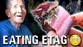 Philippines STRANGEST food ETAG in Sagada  Travel Philippines Vlog [upl. by Imogene975]