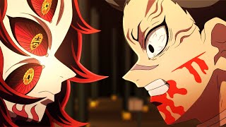 Genya Vs Kokushibo Full Animated 4K  Demon Slayer [upl. by Aztirak]