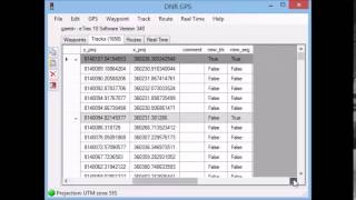 Downloading Garmin GPS Data and Saving to ArcGIS Shapefiles [upl. by Ahsekat]