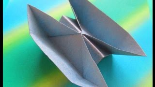 Como hacer un barco de papel Facil Origami 1 [upl. by Ainniz]