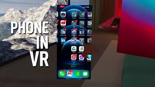 iPhone in VR via Immersed [upl. by Iggie647]