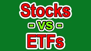 Stocks VS ETFs  Whats a Better Investment  Investing for Beginners [upl. by Andrel]