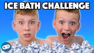 ICE BATH CHALLENGE KIDS [upl. by Other]