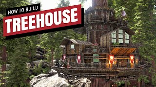 Ark How To Build A Treehouse [upl. by Littell]