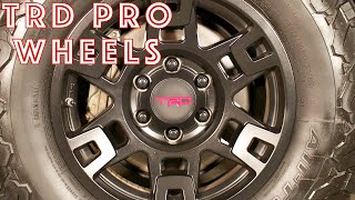 TRD Pro SEMA Wheel Review [upl. by Odo]