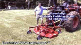 How to Use a Finishing Mower [upl. by Etterual]