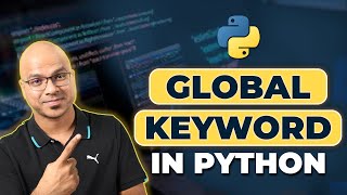 36 Python Tutorial for Beginners  Global Keyword in Python  Global vs Local Variable [upl. by Alverta545]