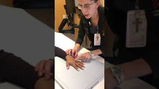 How to Position a Hand Radiograph [upl. by Eloisa368]