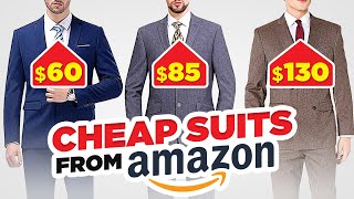 Style Expert Reacts To CHEAP But HIGHLY Rated Amazon Suits [upl. by Naujit]