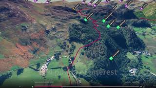 OS Maps new 3D flythrough feature [upl. by Imefulo]