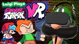 FRIDAY NIGHT FUNKIN IN VR  Luigi Plays FRIDAY NIGHT FUNKIN VR [upl. by Patti]