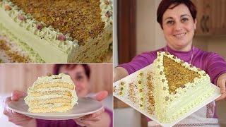 TORTA FURBA AL PISTACCHIO Ricetta facile  Pistachio Cake Easy Recipe [upl. by Akayas849]