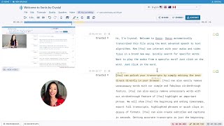 Introduction to Sonix How to edit a transcript [upl. by Breeze]