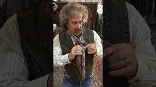 True West How To Tie a Cowboy Buckaroo Knot with Larry Bitterman of The Old Frontier Clothing Co [upl. by Corby349]