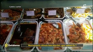 Restaurants chinois bon marché  que valentils   La Quotidienne [upl. by Maitilde]