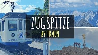 To the Zugspitze by train from GarmischPartenkirchen  Travel Germany [upl. by Retsub]