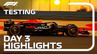 Day 3 Highlights  F1 PreSeason Testing 2024 [upl. by Bryn]