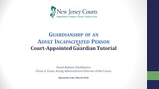 CourtAppointed Guardian Video Tutorial [upl. by Streeter]