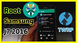 How To Root Samsung J7 2016 SMJ710F  SMJ710GN Android 7  8 by TWRP [upl. by Pren327]