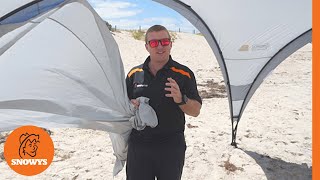 Coleman Event 14 Sun Shelter  Sunwall  How to setup and pack away [upl. by Alveta]