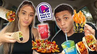 TRYING TACO BELLS 2021 NEWEST ITEMS [upl. by Pris]