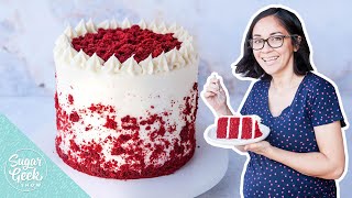 How to make a REAL Red Velvet Cake from scratch [upl. by Reivaxe]