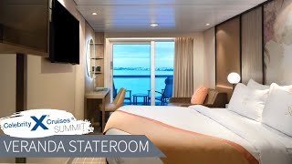 Celebrity Summit  Veranda Stateroom Full Walkthrough Tour amp Review 4K [upl. by Soule]