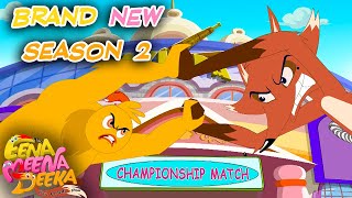 AKHADA  BRAND NEW  Season 2  Eena Meena Deeka Official  Funny Cartoons for Kids [upl. by Eugenie821]