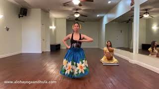 HULA PRACTICE  Basic Hula steps for beginners [upl. by Aroz411]