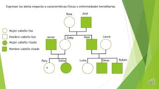 Arbol genealogico con fenotipo [upl. by Aufmann]