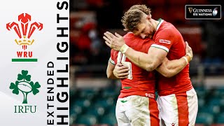 Wales v Ireland  EXTENDED Highlights  Wales Hit Back in Second Half  2021 Guinness Six Nations [upl. by Loggins819]