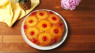 Pineapple Upside Cake  Delish [upl. by Hymen]