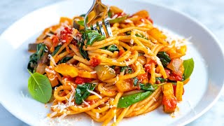 Easy Veggie Spaghetti Recipe [upl. by Beard913]