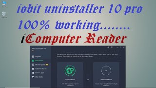 iobit uninstaller 10 key [upl. by Holtz]