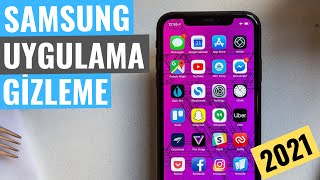 SAMSUNG UYGULAMA GİZLEME BASİT ve HIZLI [upl. by Goodspeed]