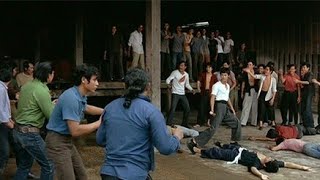 Bruce Lee  The Big Boss fight scene  Ice Factory [upl. by Shela]